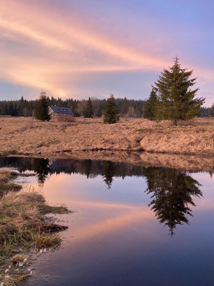 Ubytovani U Krizku Modrava Exteriör bild